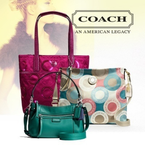 Vintage Coach Handbags Wristlets Satchels Crossbody Shoulder Bags Totes Mod Tags - Picture 6 of 14